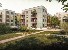 Wohnüberbauung Areal Walkeweg Nord, Neubau mit