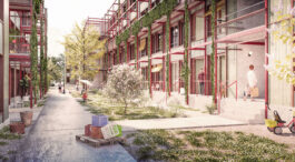 Wohnüberbauung Areal Walkeweg Nord, Neubau mit