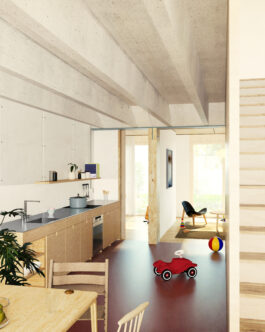 Wohnüberbauung Areal Walkeweg Nord, Neubau mit